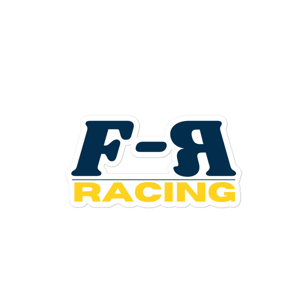 F-R Stacked Logo Bubble-free stickers - Image 2