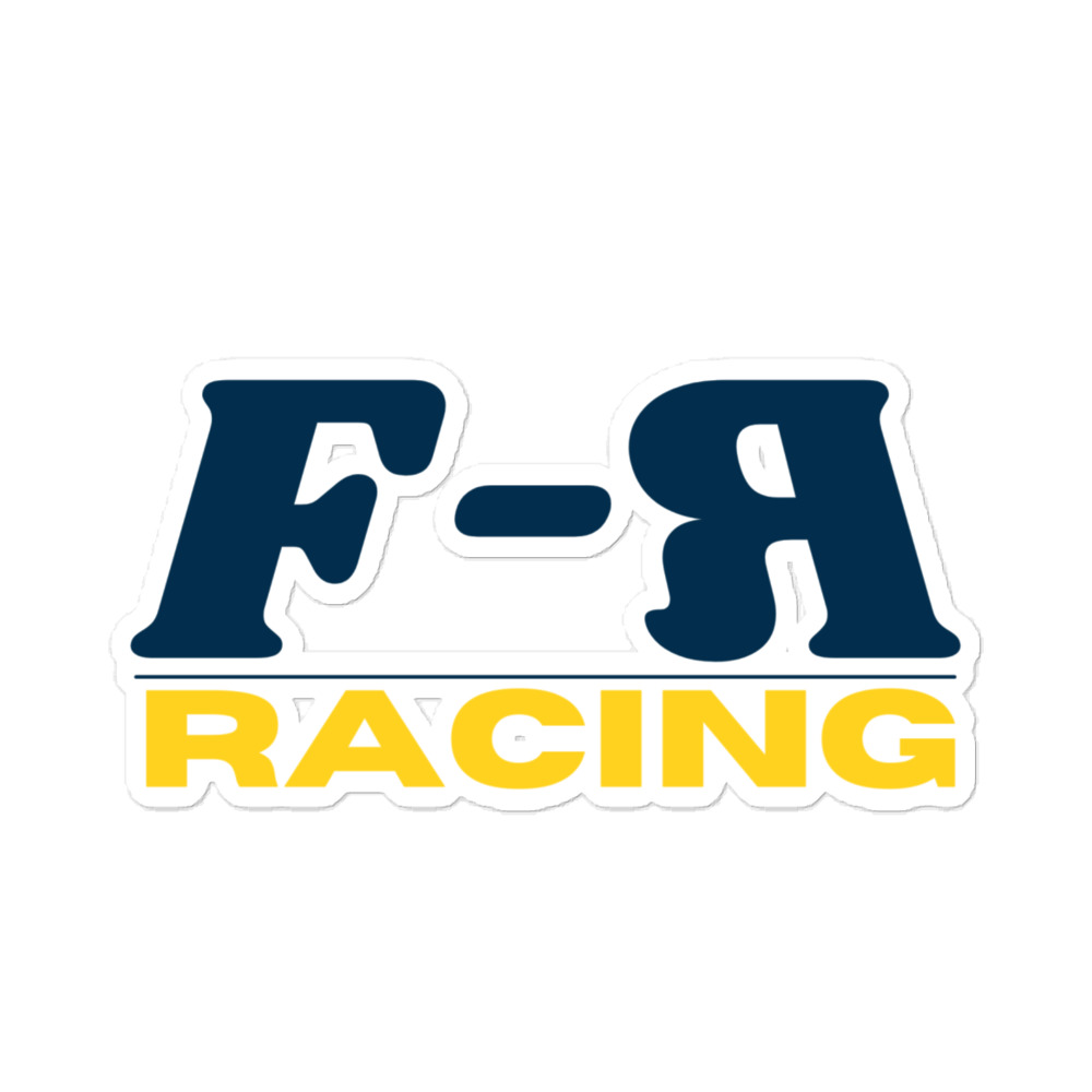 F-R Stacked Logo Bubble-free stickers - Image 3