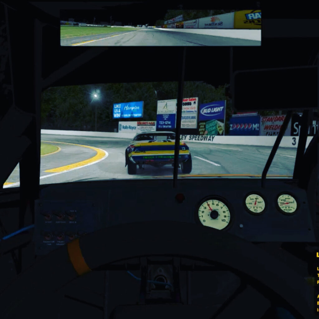 The first and only short track in out iRacing season