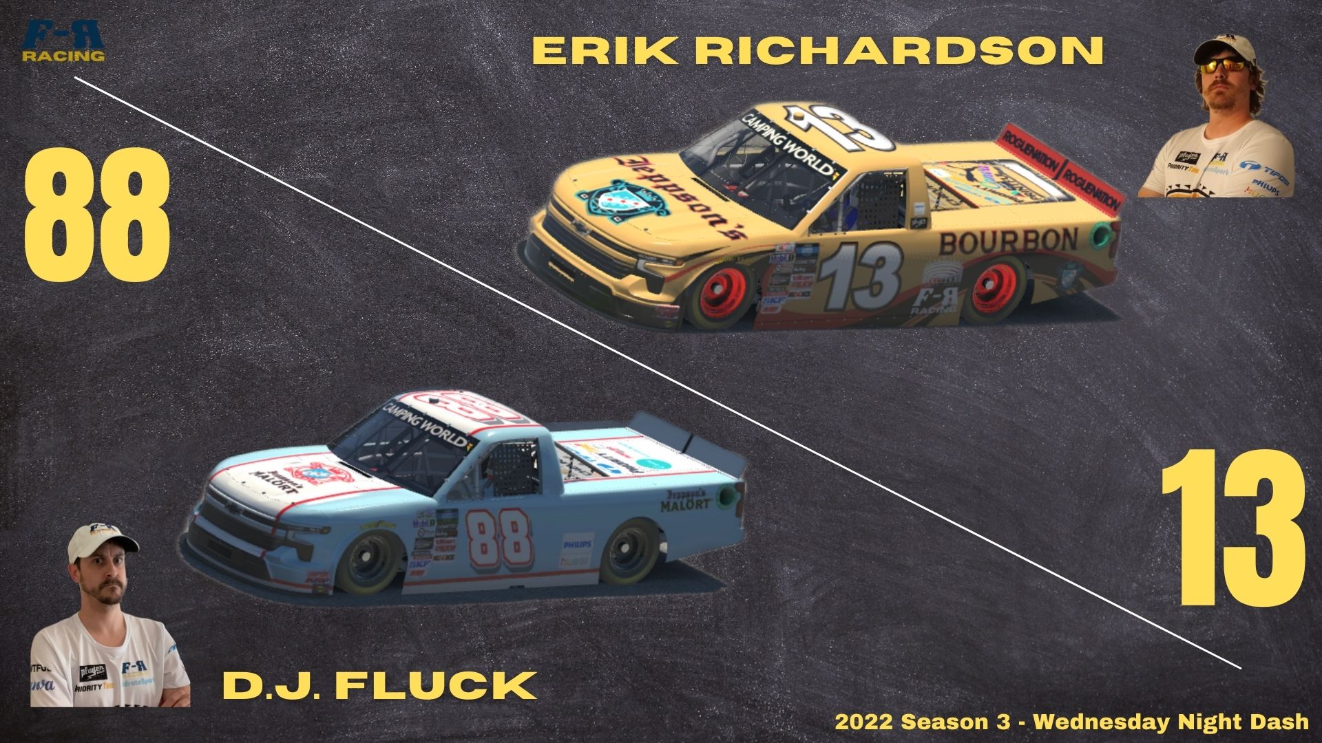 F-R Racing Camping World Truck Livery