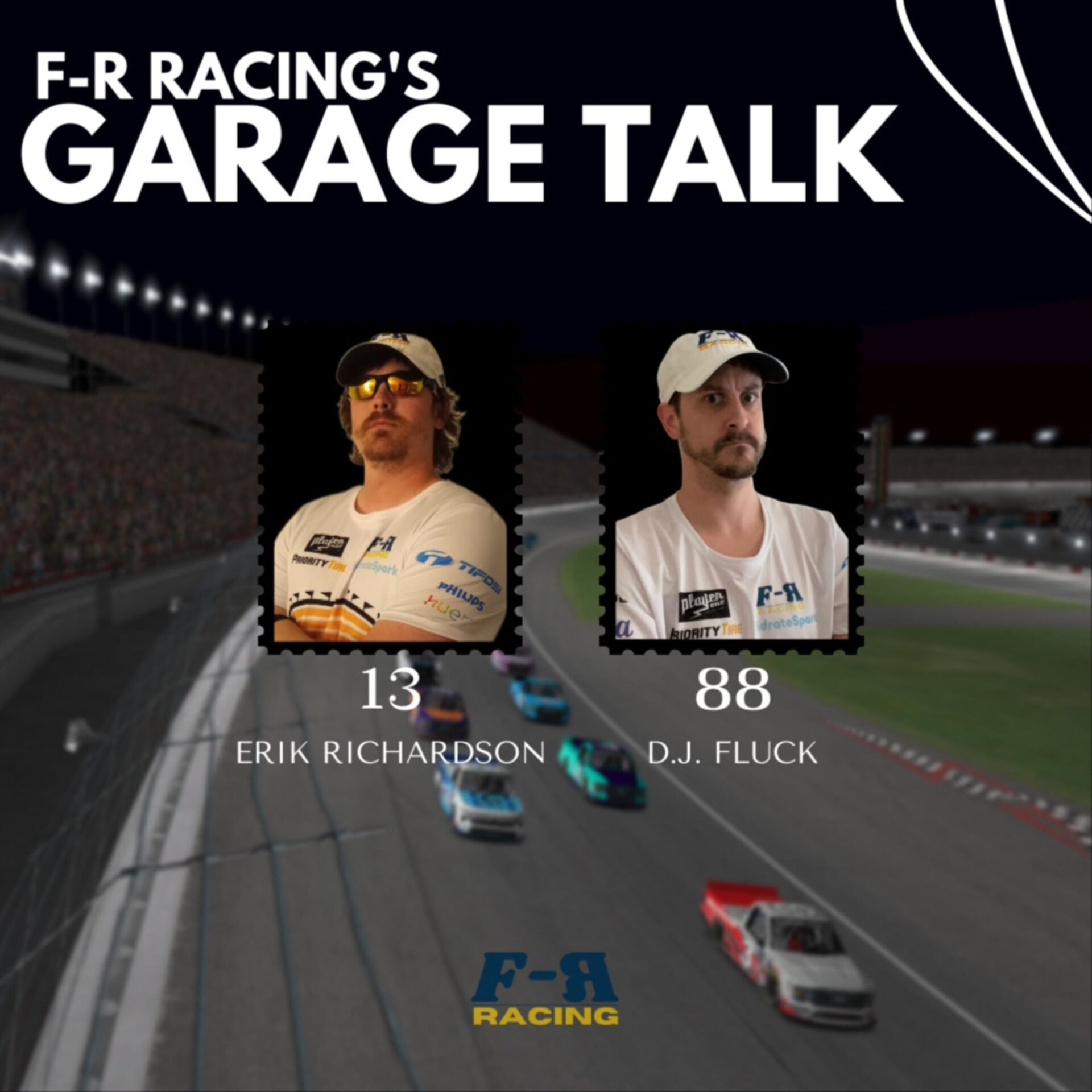 F-R Racing's Garage Talk Logo